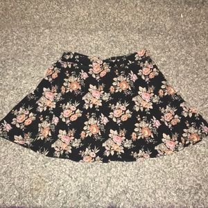 Floral Skater Skirt